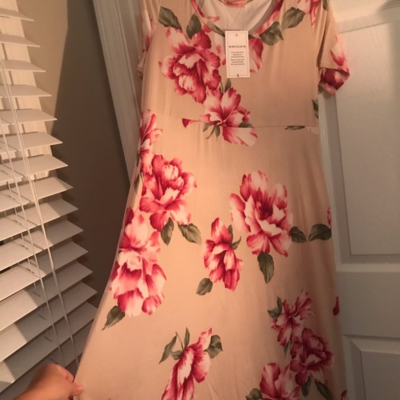 Hello Miz Maternity Maxi Dress Size L - Picture 6 of 8